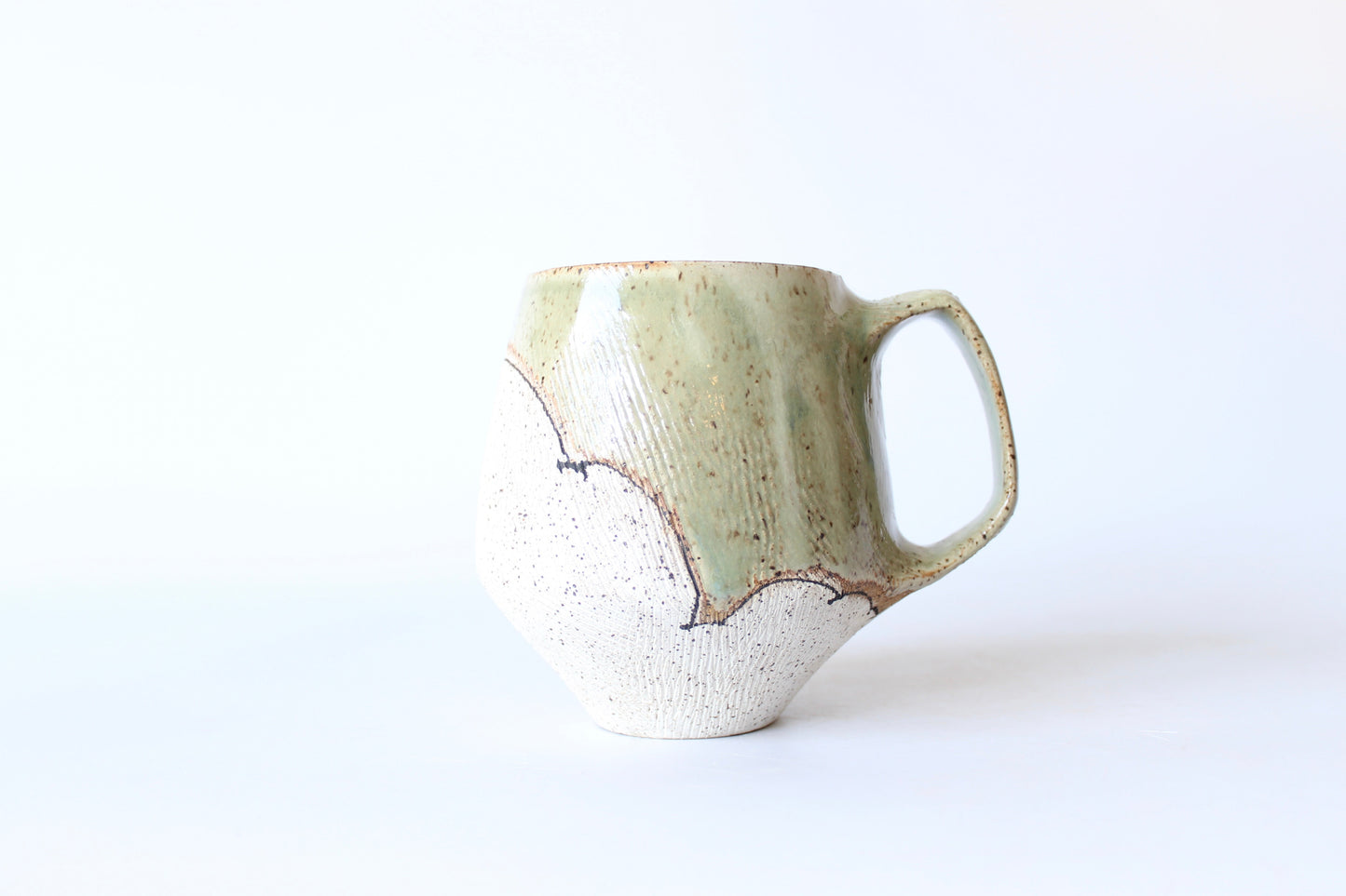 PRE-SALE Textured Cloud Mug. Small (9-11 oz), medium (12-14 oz) or large (15-17 oz). Angled or straight walls. 6-10 weeks