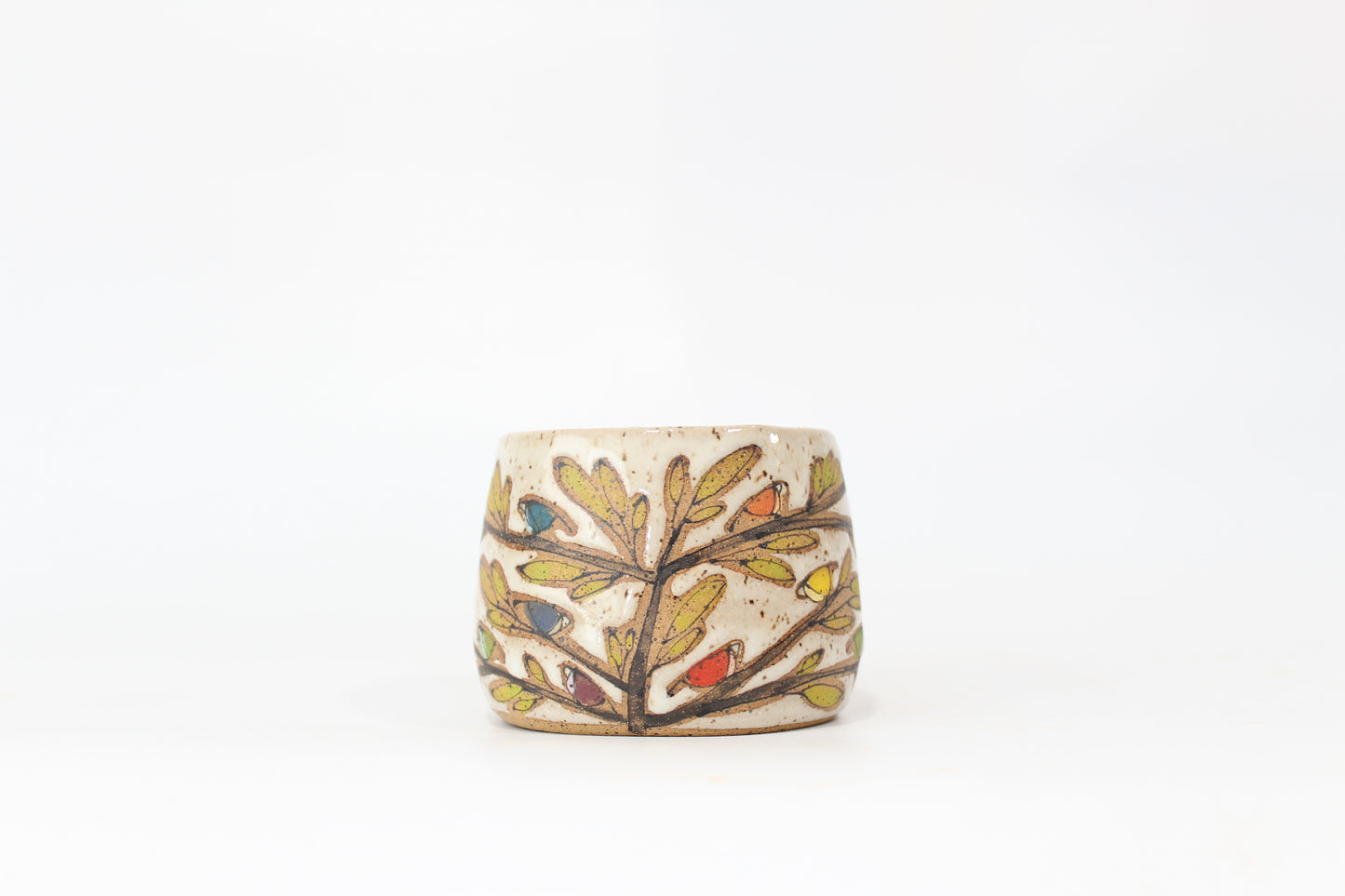 015. Tiny Rainbow Birds Mug - 10oz.