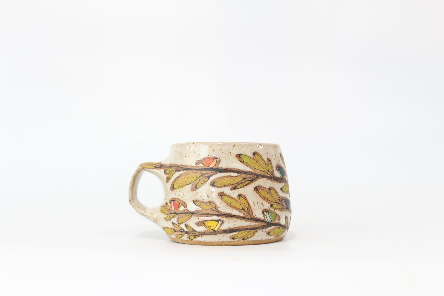 015. Tiny Rainbow Birds Mug - 10oz.