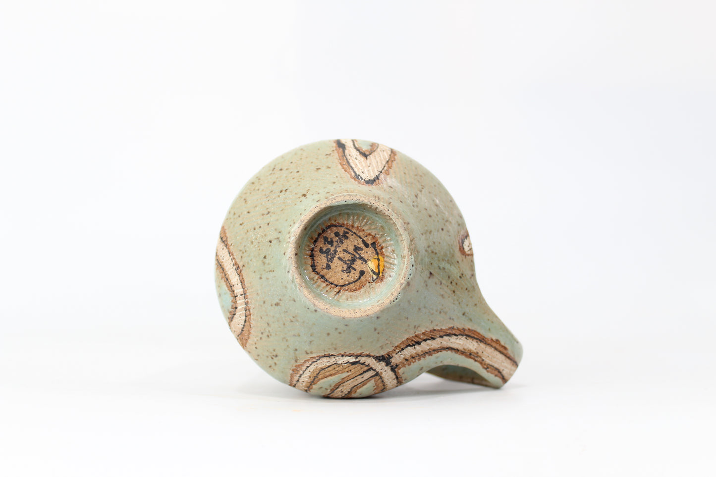 041. Turquoise Textured F-Bomb Mug (right-handed) - 13oz.