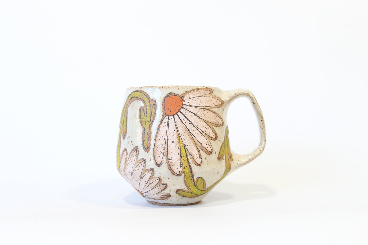 002. Pink Coneflower Mug - 16oz.