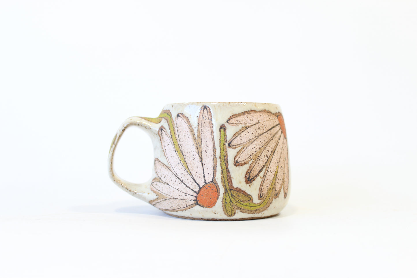 004. Pink Coneflower Mug - 11oz.