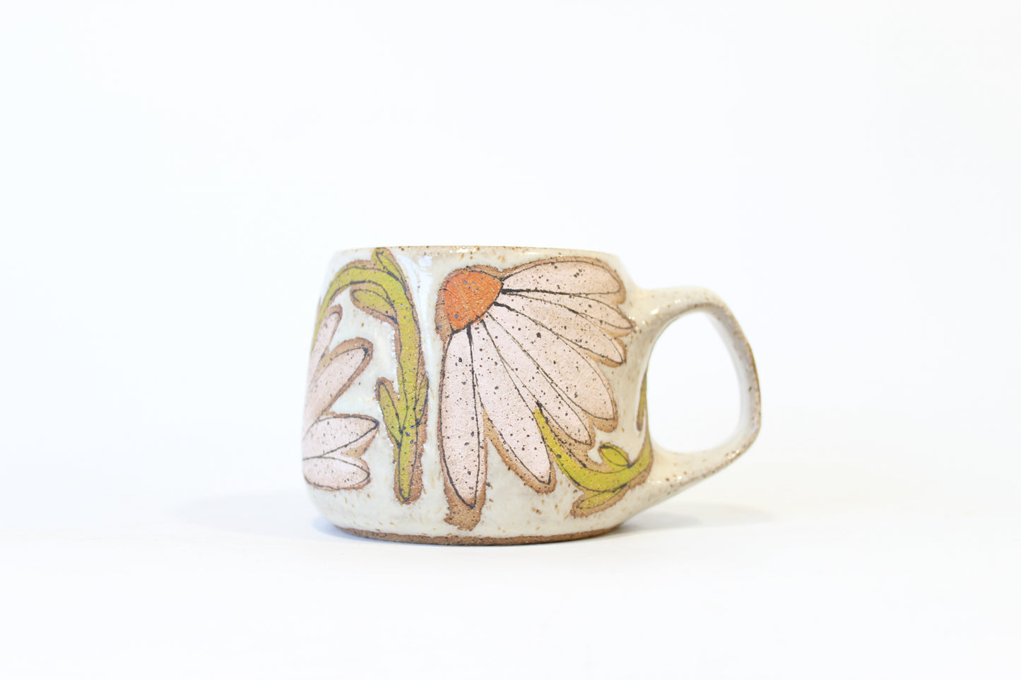 004. Pink Coneflower Mug - 11oz.