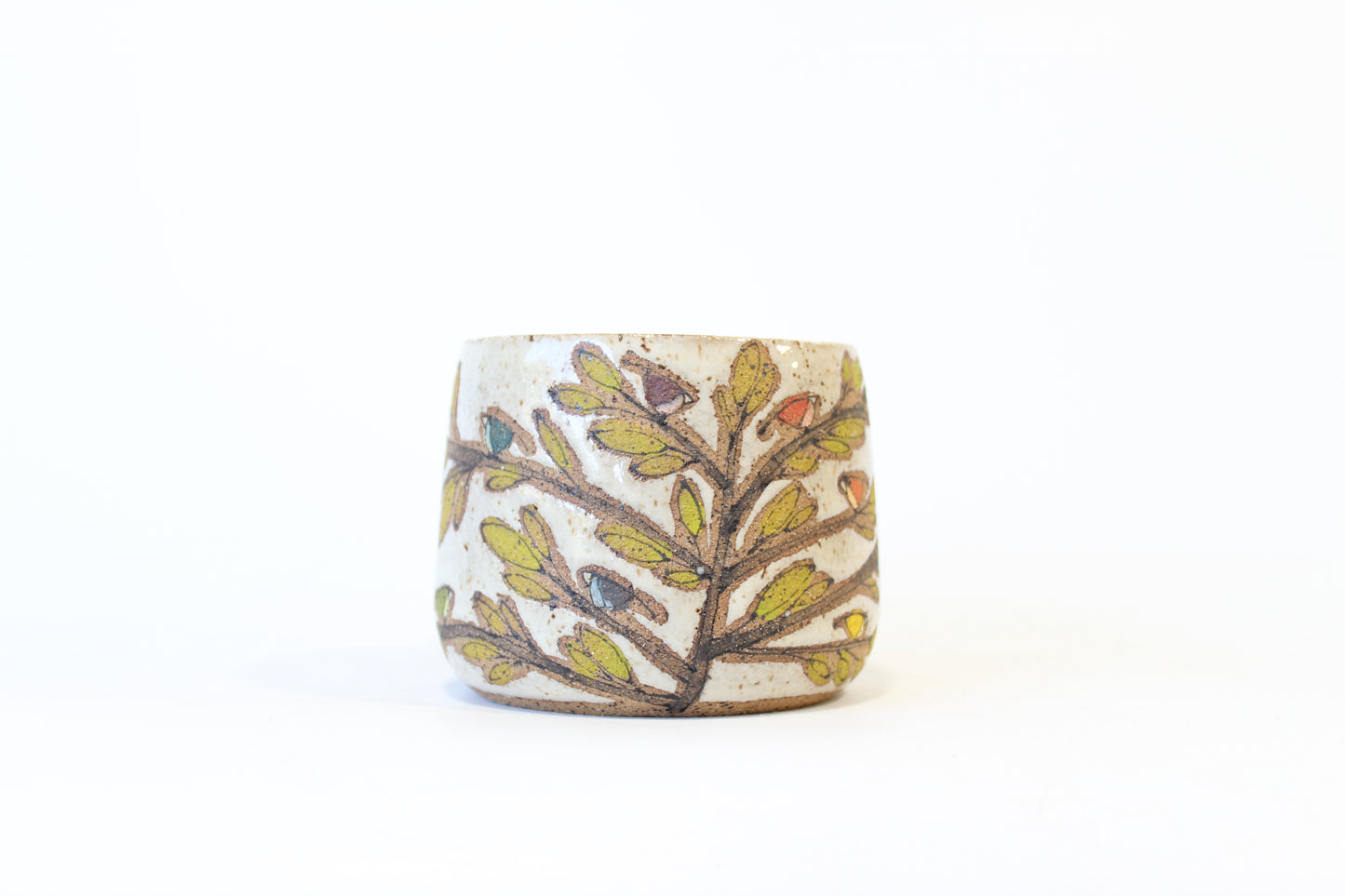 008. Tiny Rainbow Birds Mug - 13oz.