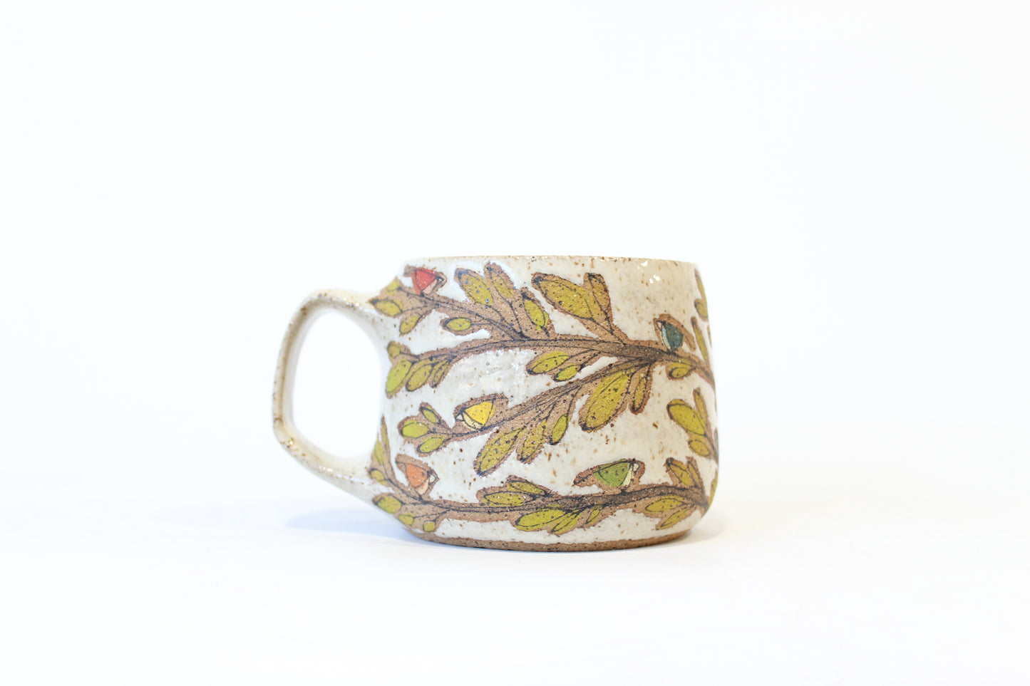008. Tiny Rainbow Birds Mug - 13oz.