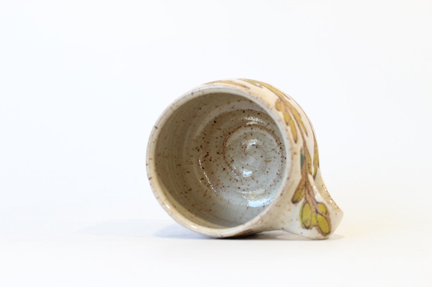 014. Tiny Green Birds Mug - 10oz.