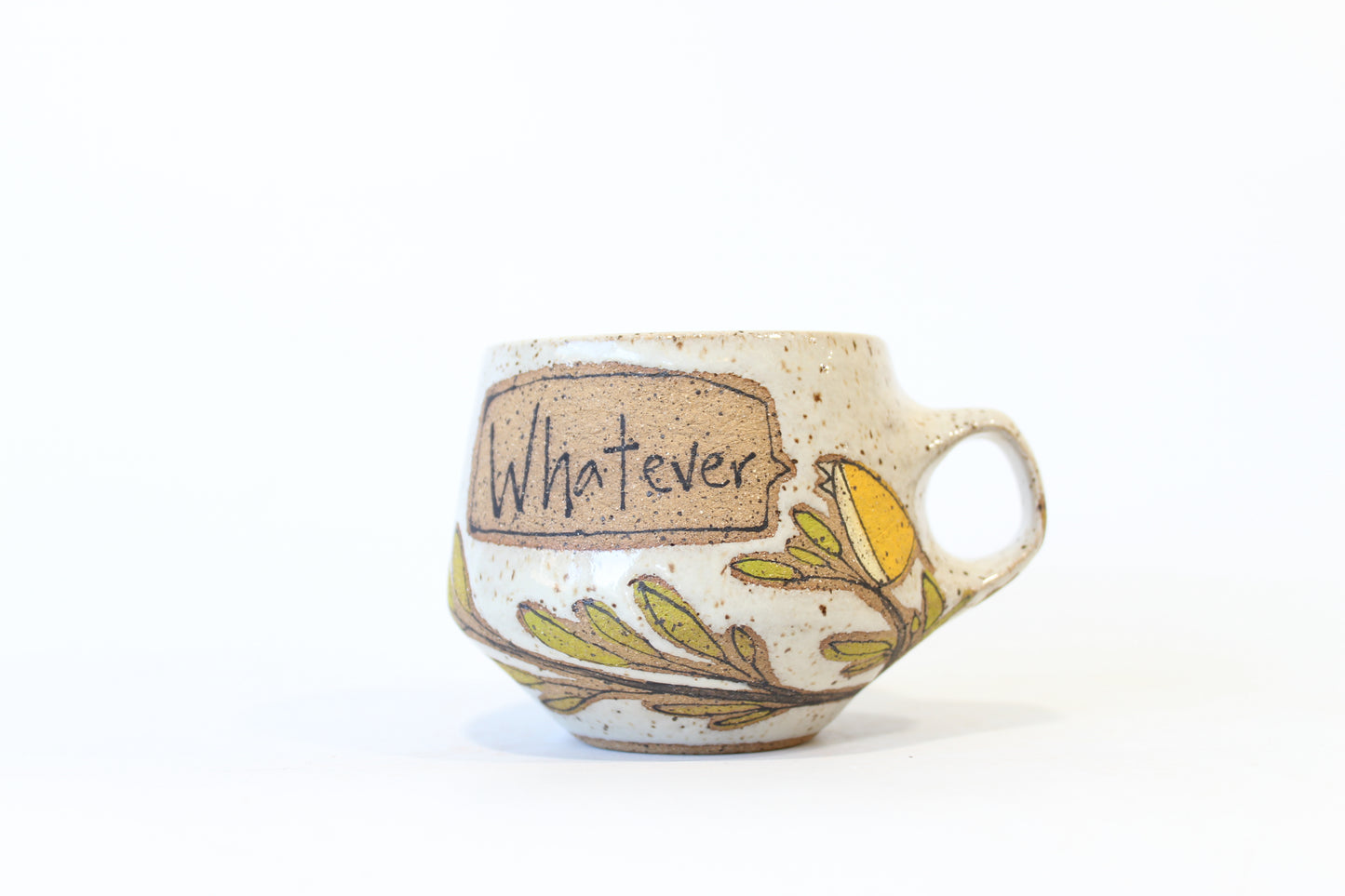 024. Whatever Bird Mug - Yellow - 10oz.