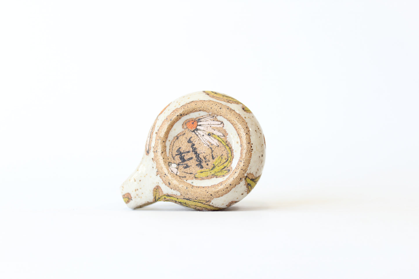 060. Pink Coneflowers Mug - Ornament size - 2 oz.