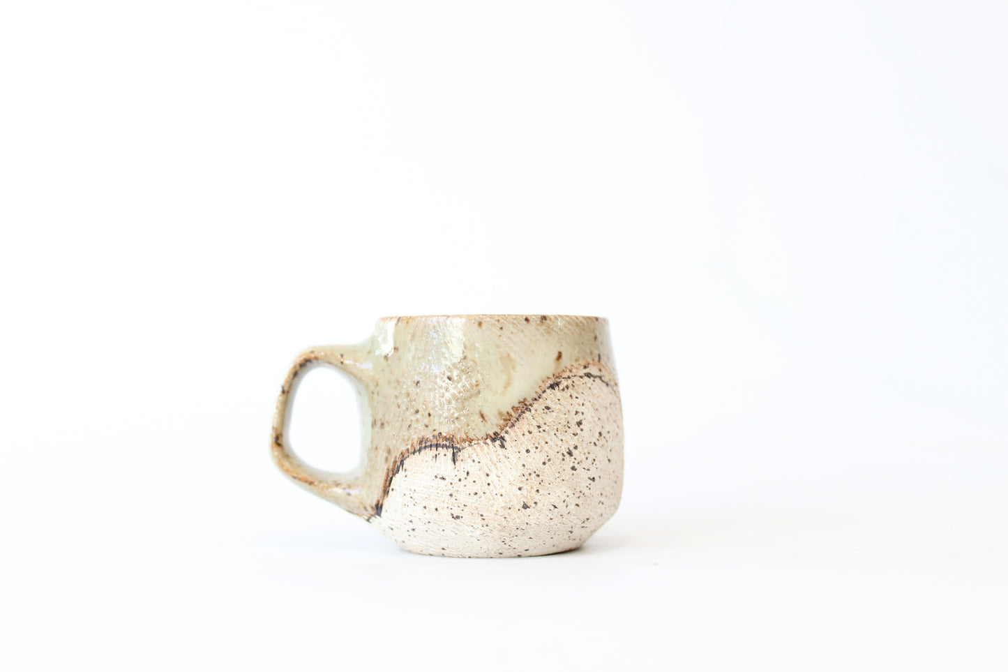 065. Textured Cloud Mug - Ornament size - 2 oz.