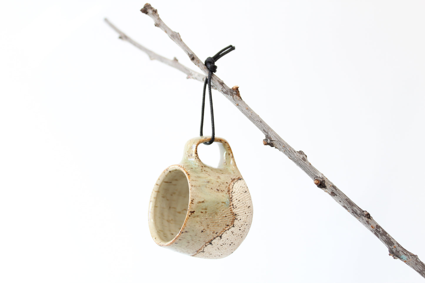 065. Textured Cloud Mug - Ornament size - 2 oz.