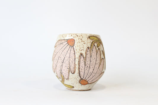 006. Pink Coneflower Mug - 18oz.