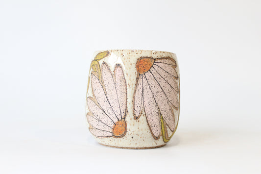 008. Pink Coneflower Mug - 17oz.