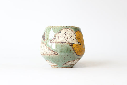 034. Sun and Clouds Mug - 13oz.