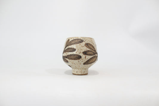 063. Bird Outline Cup (no handle) - 10oz.