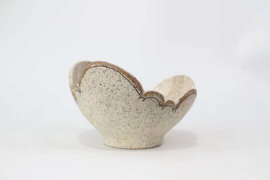 072. Medium Textured Cloud Bowl - approx. 4.25" x 6.5"