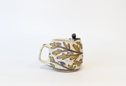 001. Little Green Birds Buddy Mug - 14oz.