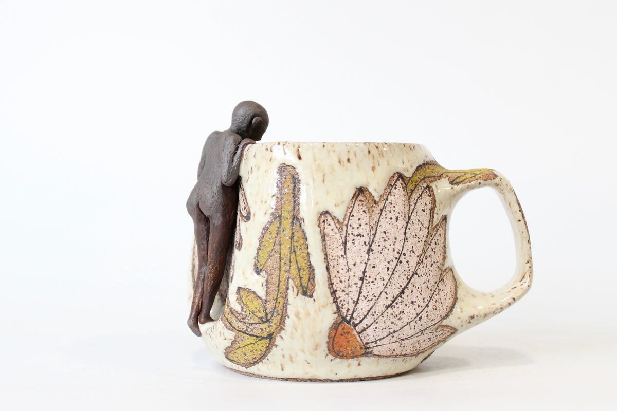 002. Pink Coneflower Buddy Mug - 13oz.