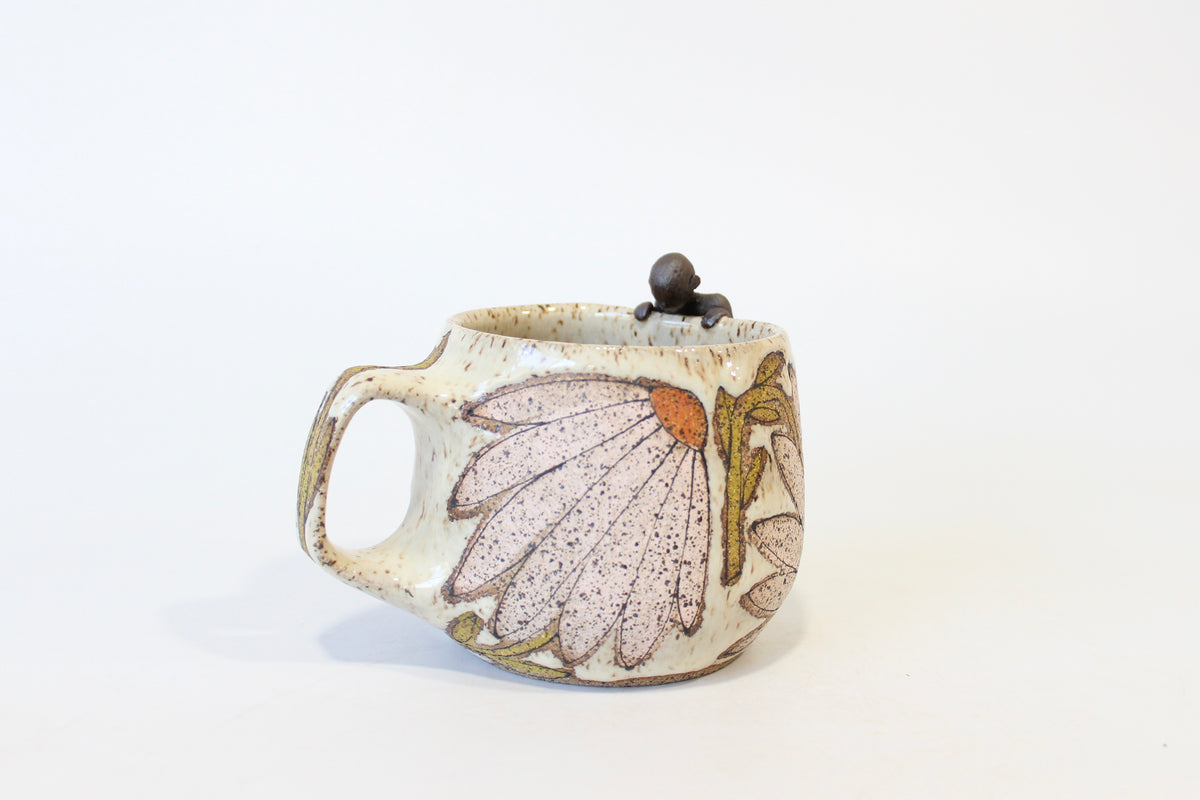 002. Pink Coneflower Buddy Mug - 13oz.