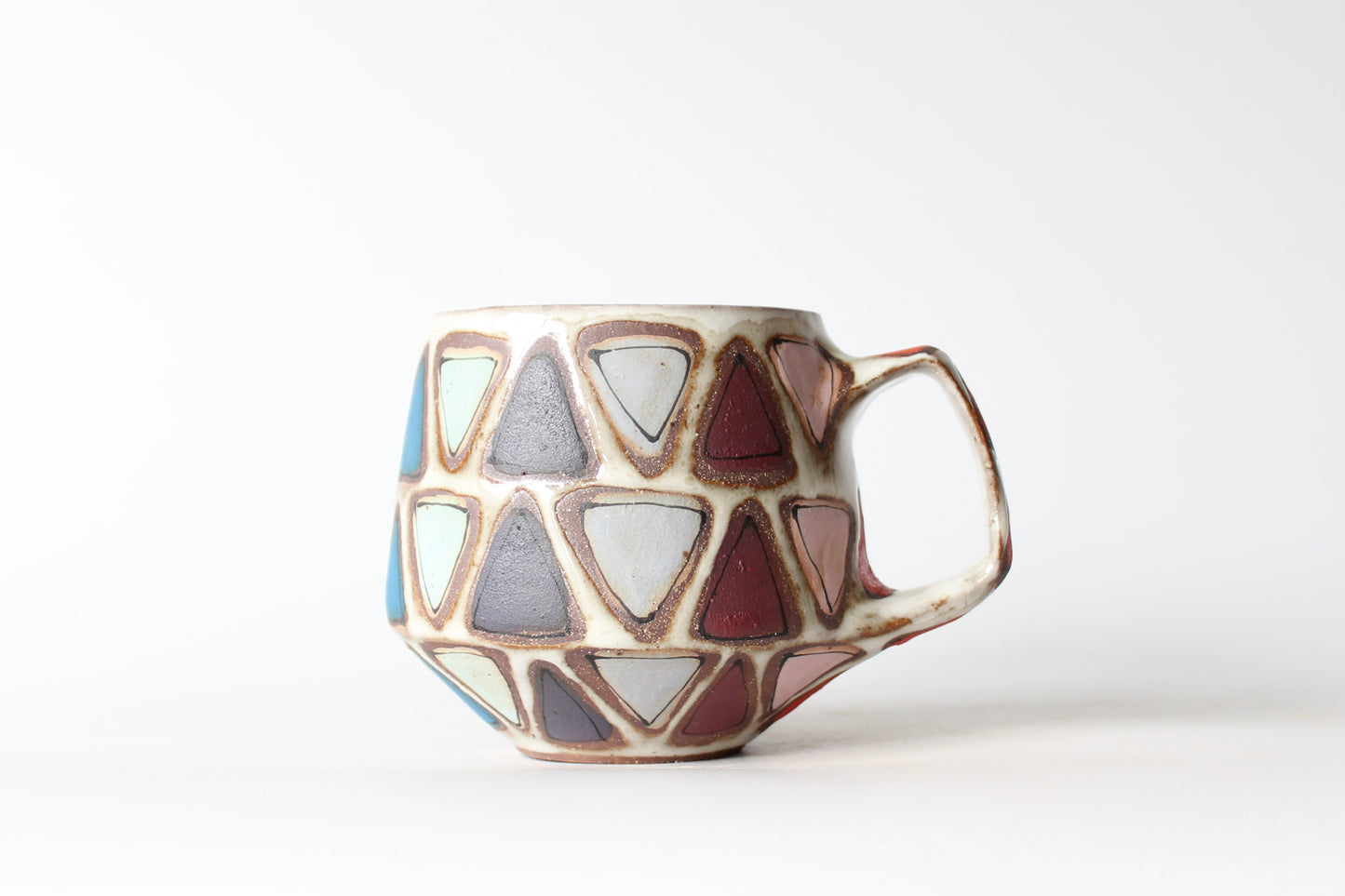 061. Rainbow Triangle Mug 12oz.