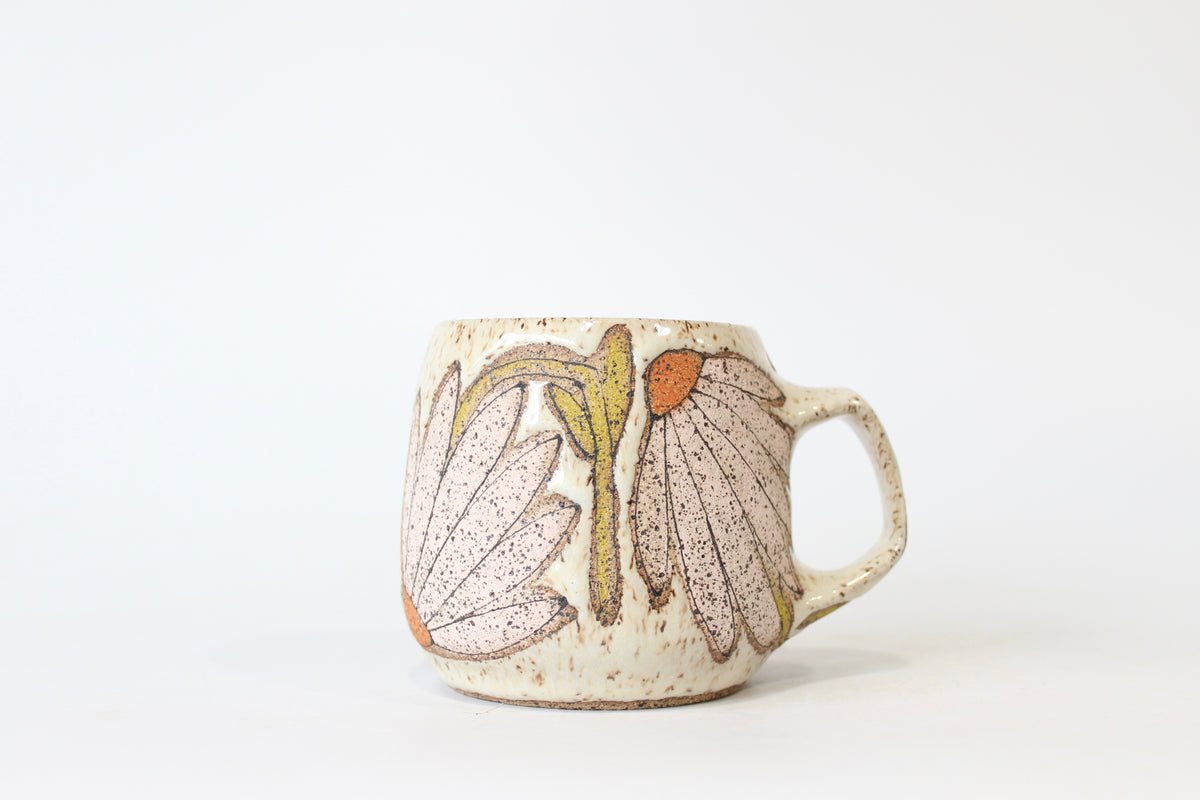007. Pink Coneflower Mug - 15oz.