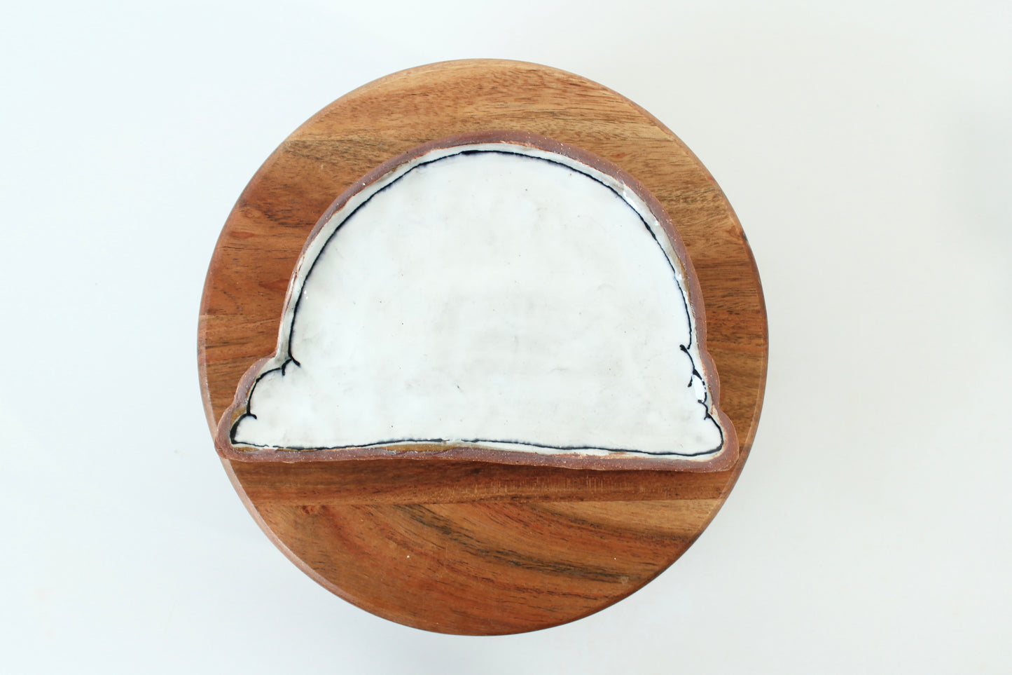 070. Cloud Dish - 6" x 3.75" x .5"