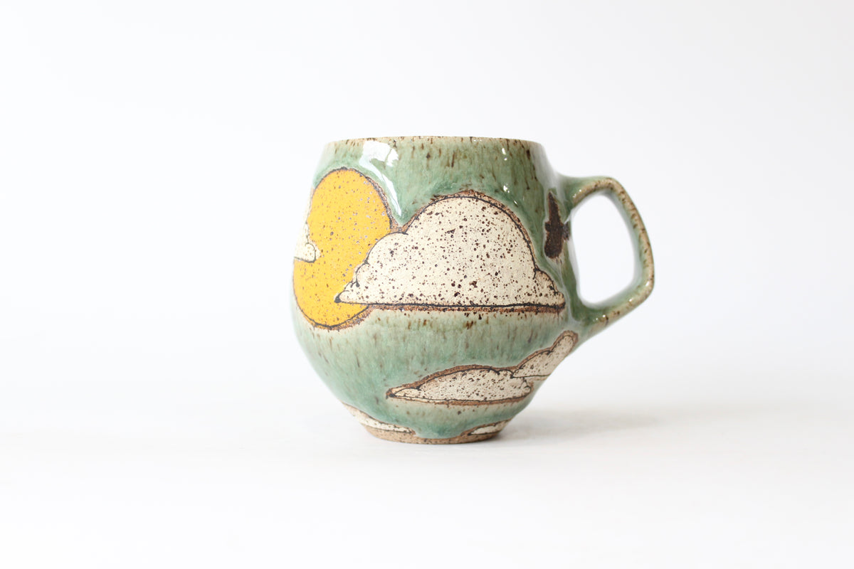 033. Sun and Clouds Mug - 17oz.