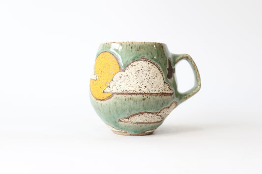 033. Sun and Clouds Mug - 17oz.