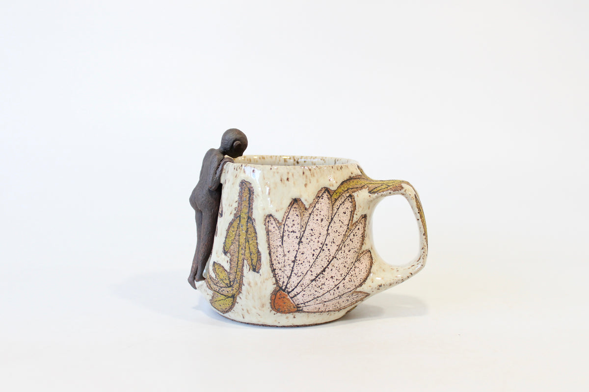 002. Pink Coneflower Buddy Mug - 13oz.