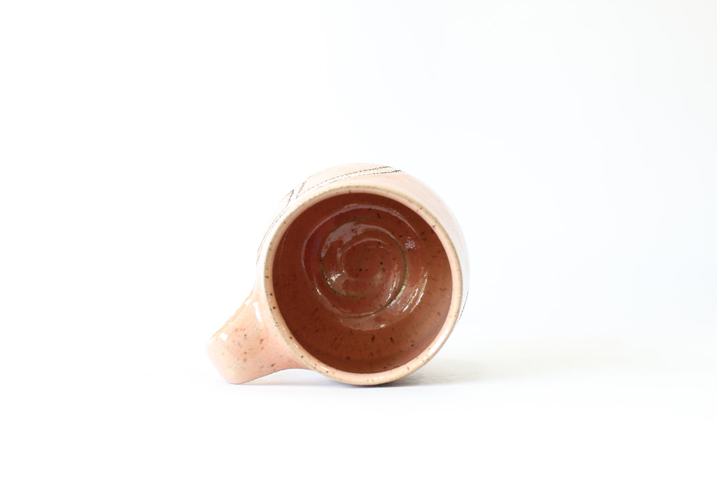 PRE-SALE Textured Peace Sign Mug. Small (9-11 oz), medium (12-14 oz) or large (15-17 oz). 4-10 weeks