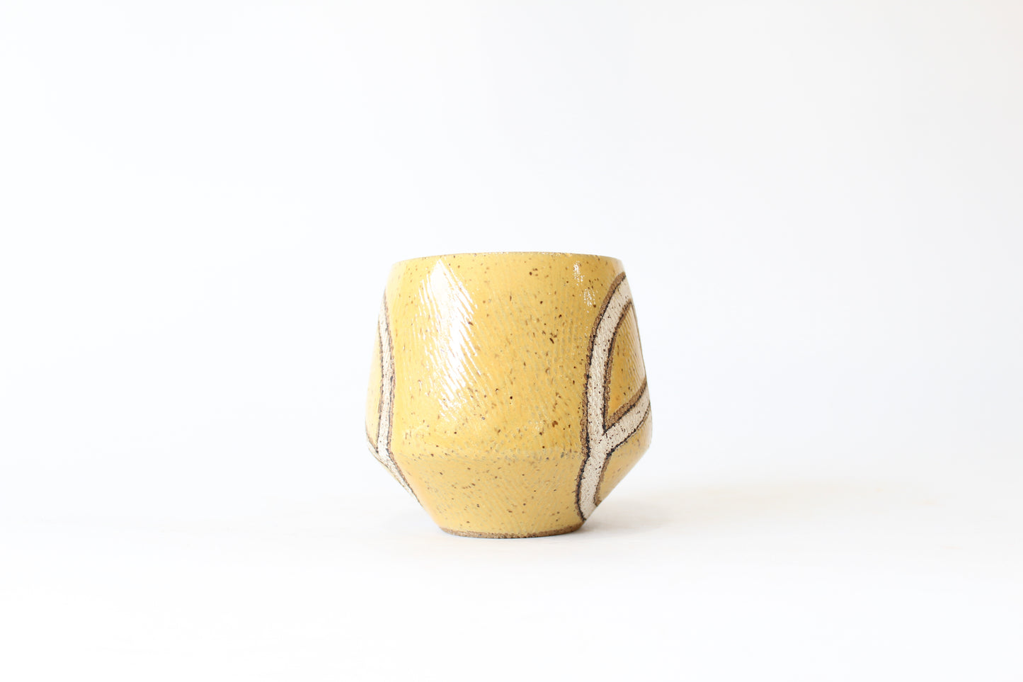 PRE-SALE Textured Peace Sign Mug. Small (9-11 oz), medium (12-14 oz) or large (15-17 oz). 4-10 weeks