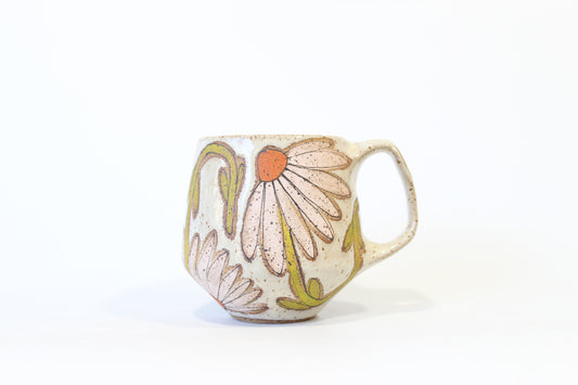 002. Pink Coneflower Mug - 16oz.