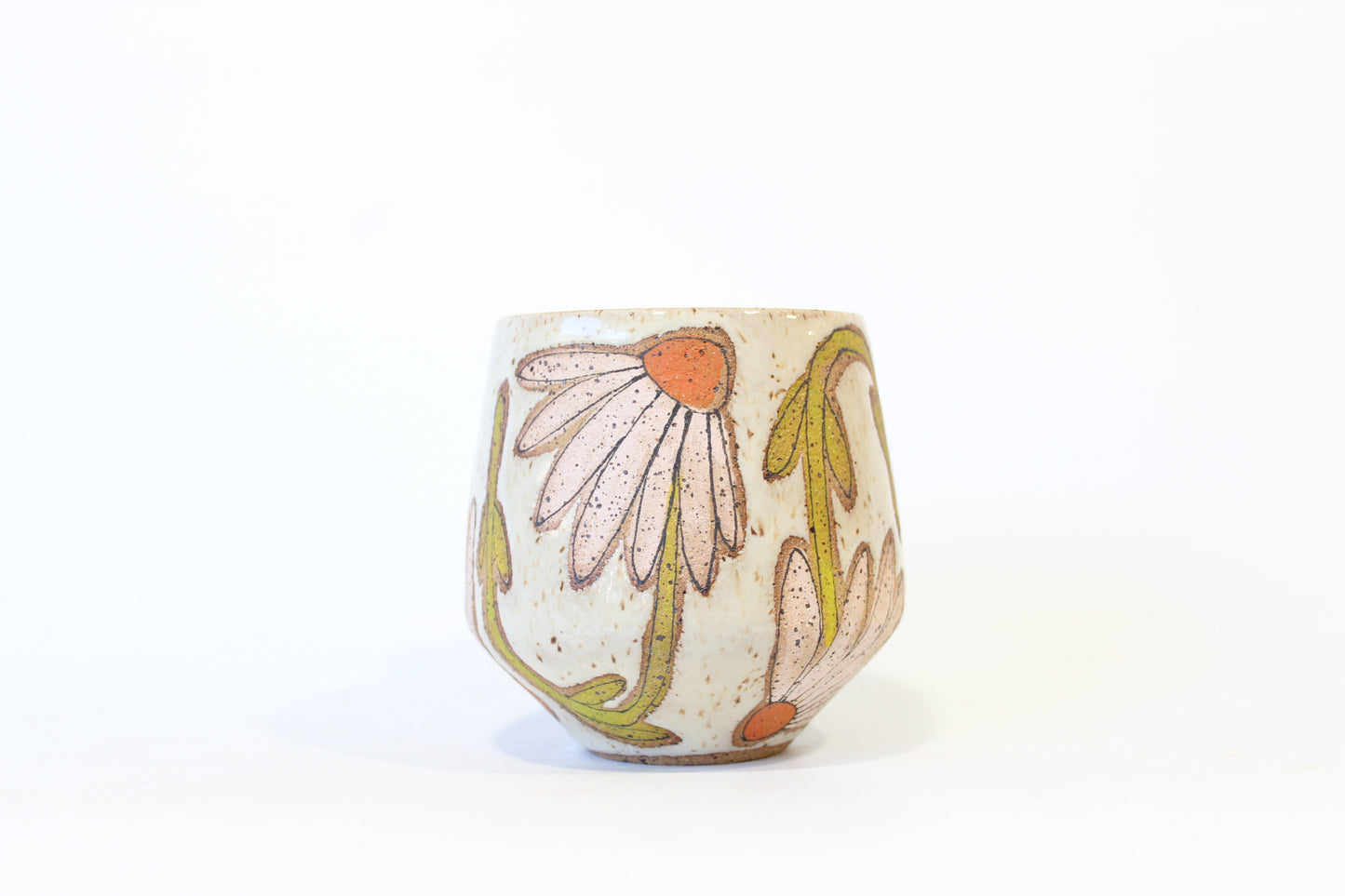 002. Pink Coneflower Mug - 16oz.