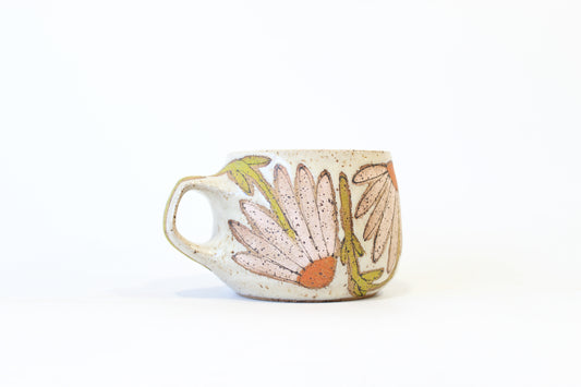 003. Pink Coneflower Mug - 10oz.
