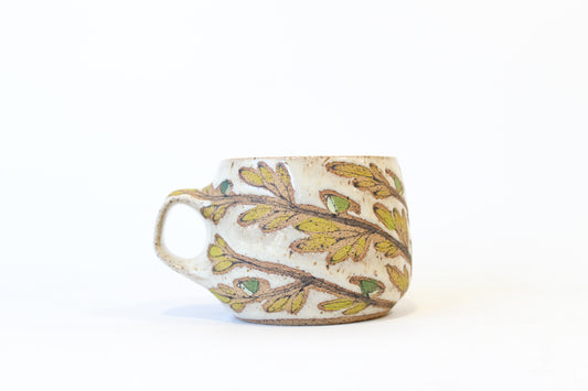 014. Tiny Green Birds Mug - 10oz.