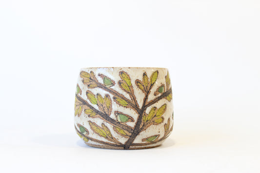 014. Tiny Green Birds Mug - 10oz.