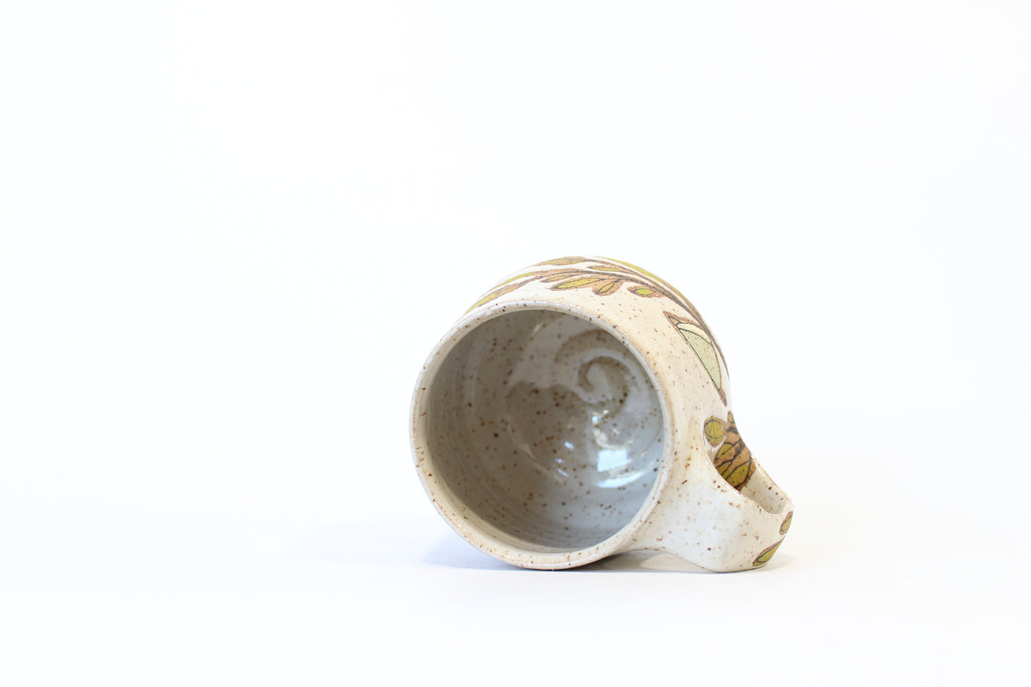 015. Pissed off Bird Mug - Light Teal - 13oz.