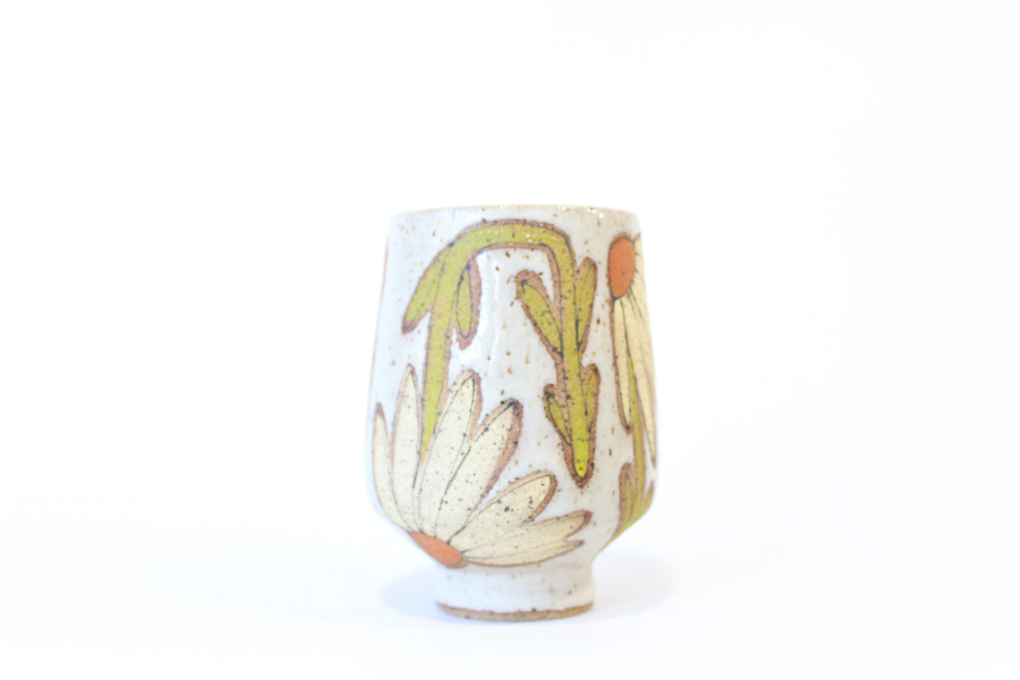 001. Yellow Coneflower Cup (no handle) - 14oz.