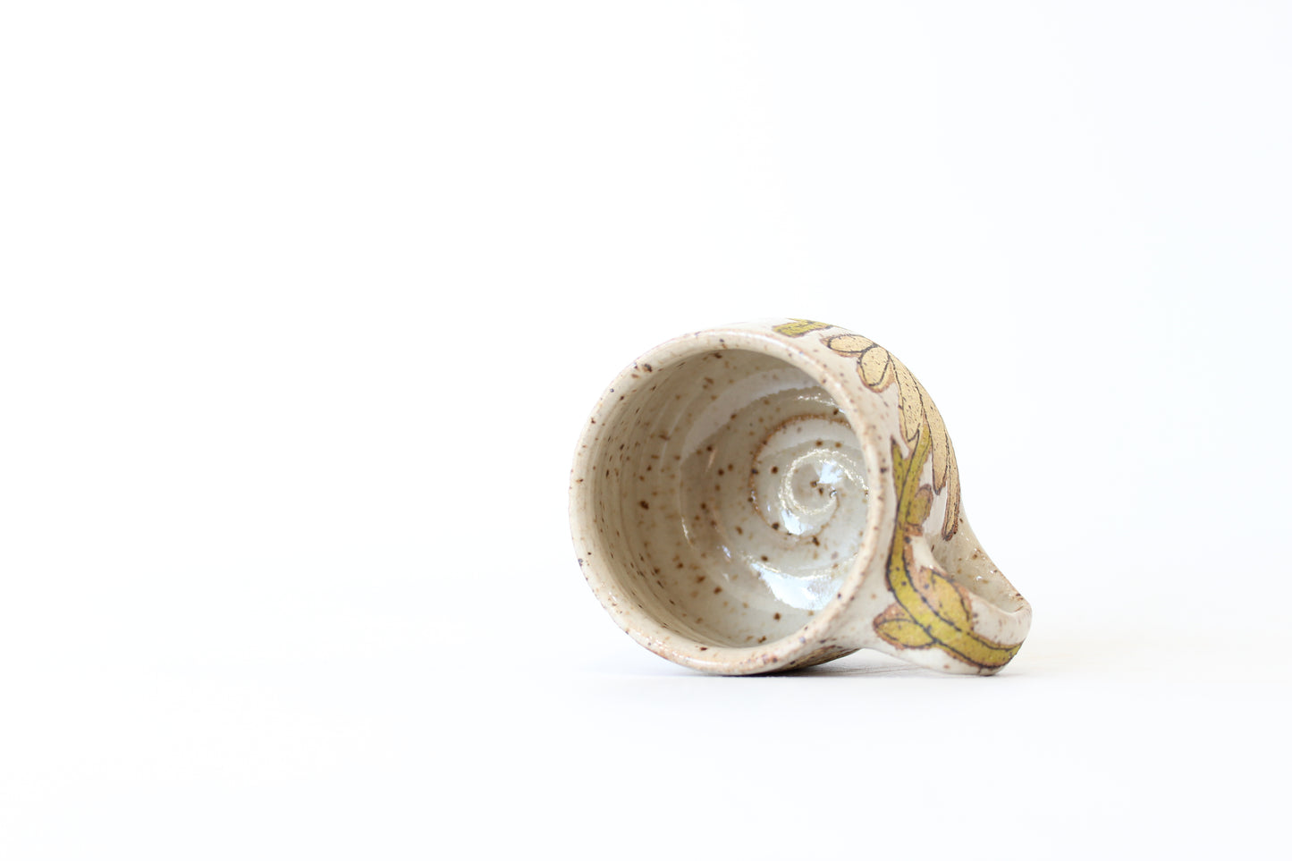 063. Yellow Conelowers Mug - Ornament size - 2 oz.