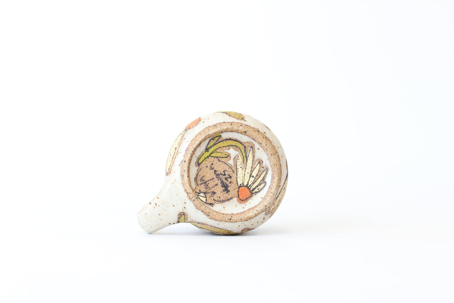 063. Yellow Conelowers Mug - Ornament size - 2 oz.