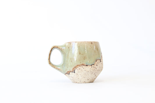 064. Textured Cloud Mug - Ornament size - 2 oz.