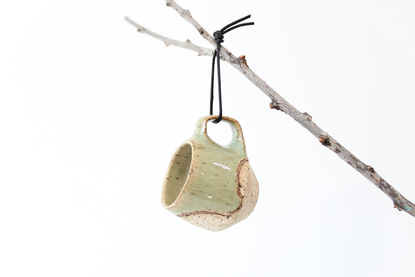 064. Textured Cloud Mug - Ornament size - 2 oz.