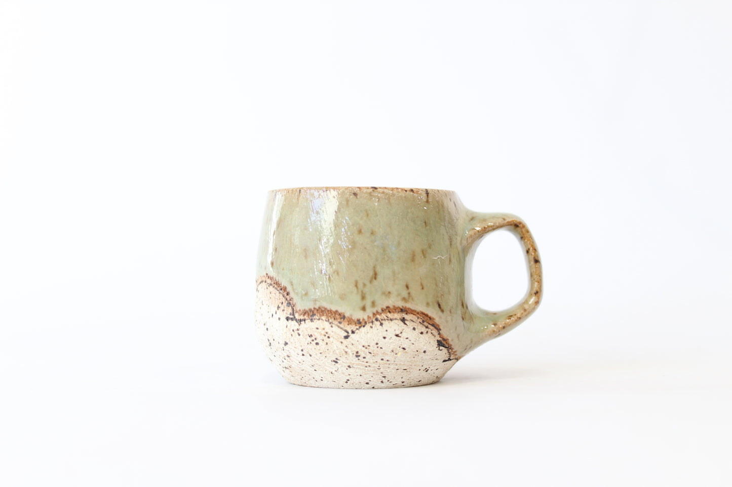 066. Textured Cloud Mug - Ornament size - 2 oz.
