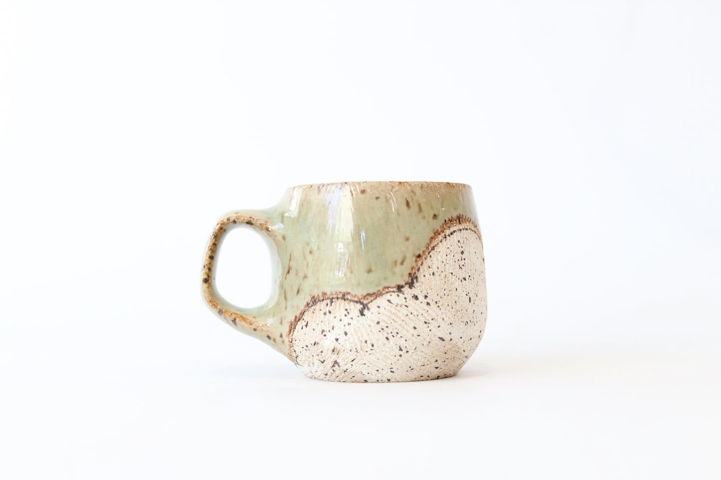 066. Textured Cloud Mug - Ornament size - 2 oz.