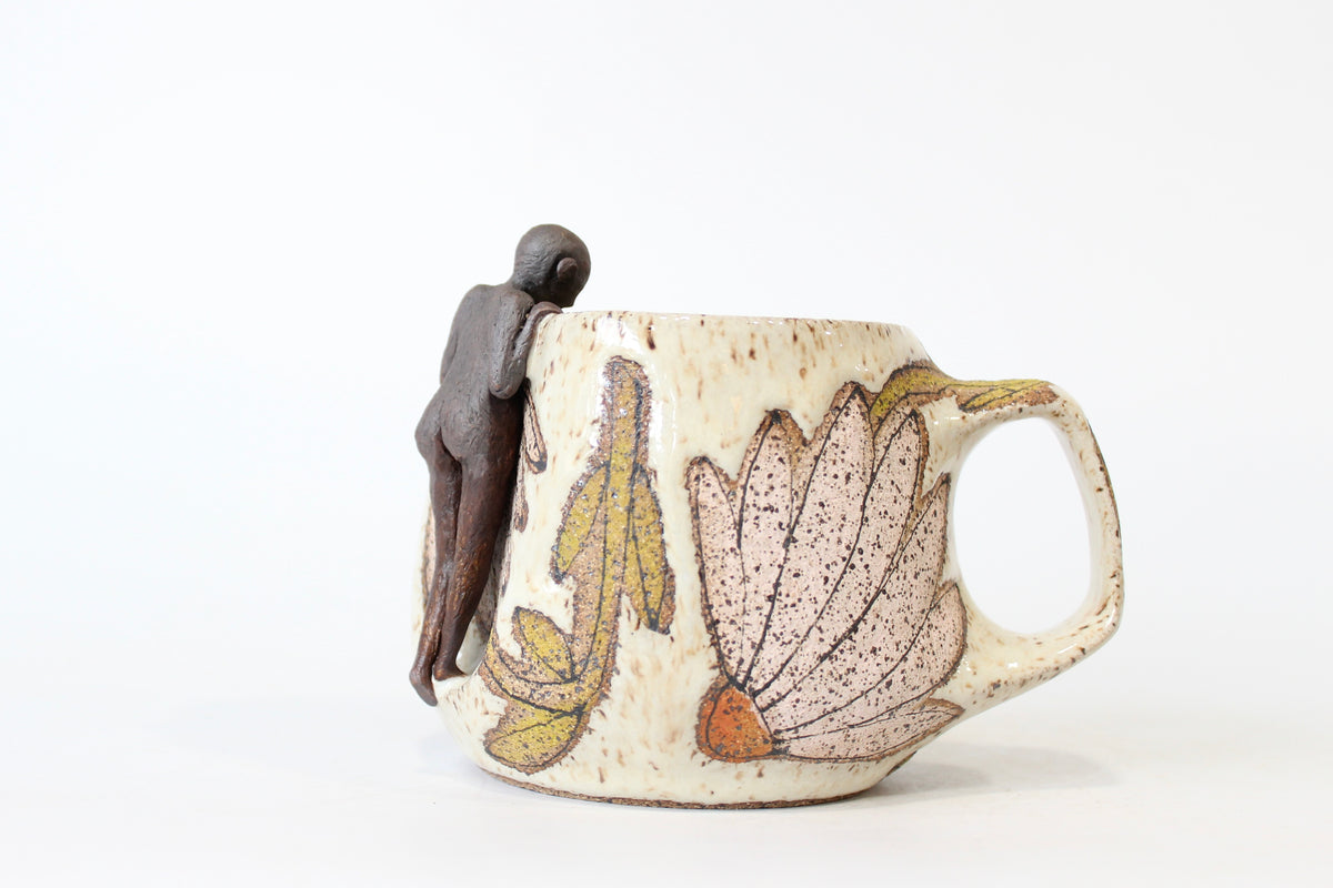 002. Pink Coneflower Buddy Mug - 13oz.