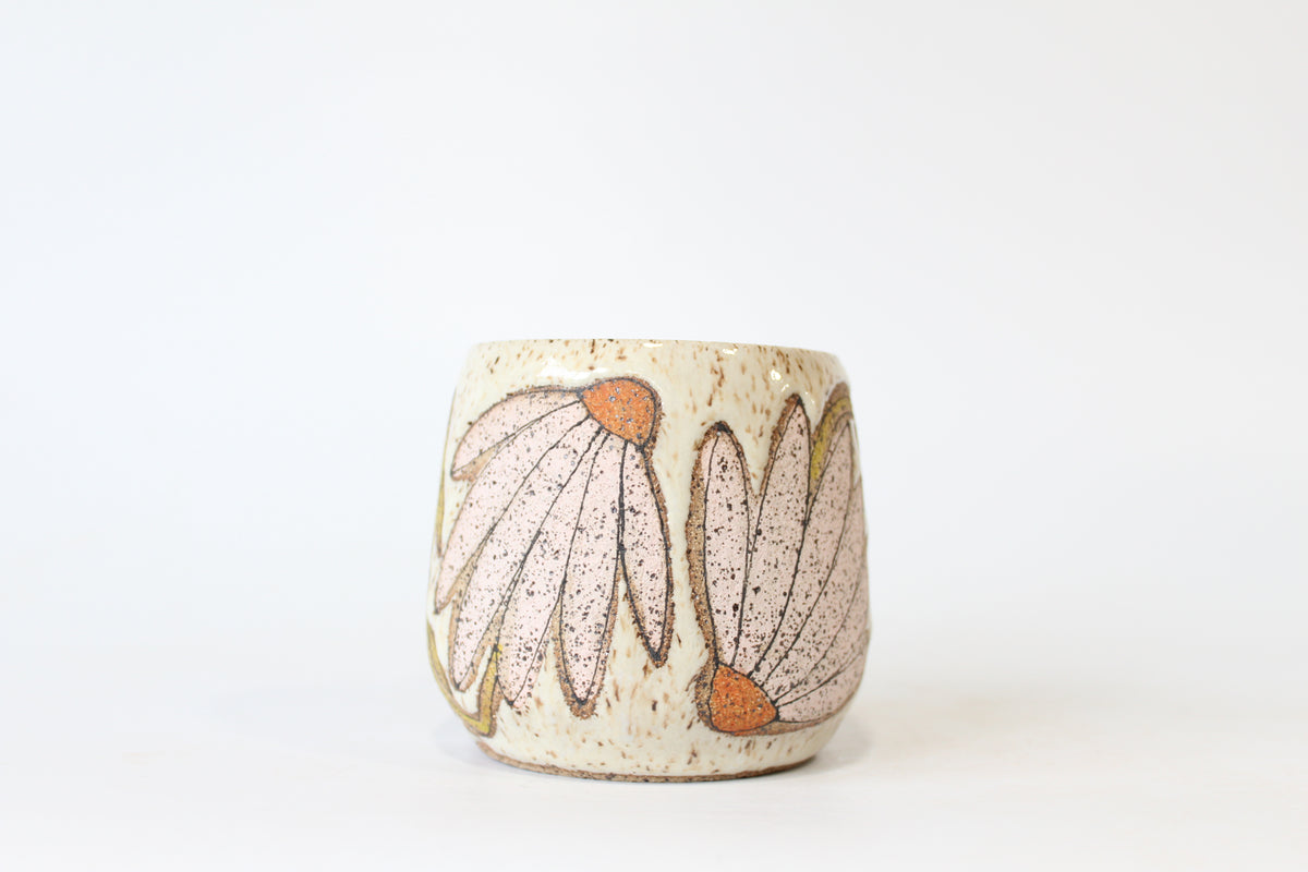 007. Pink Coneflower Mug - 15oz.