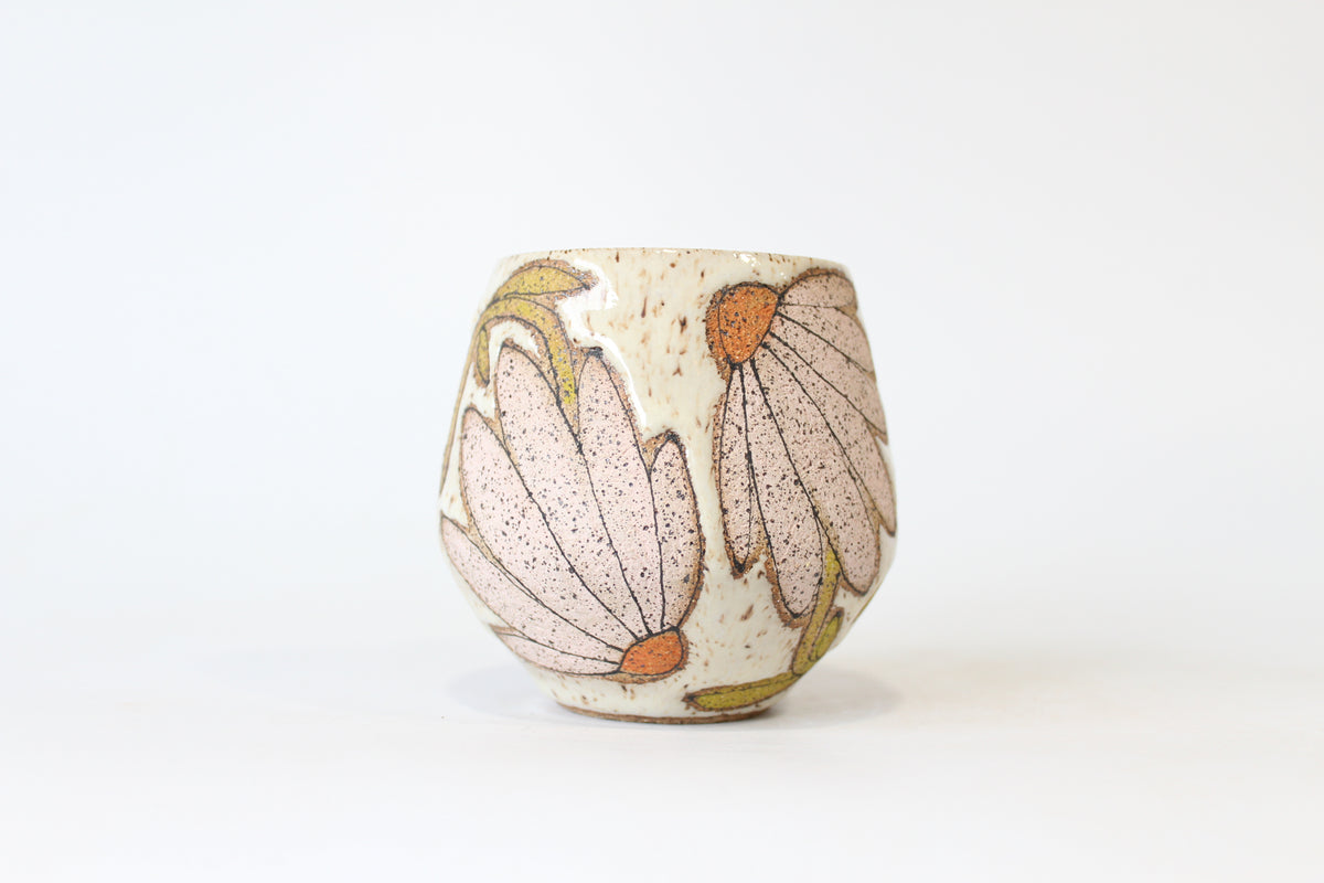 009. Pink Coneflower Mug - 16oz.