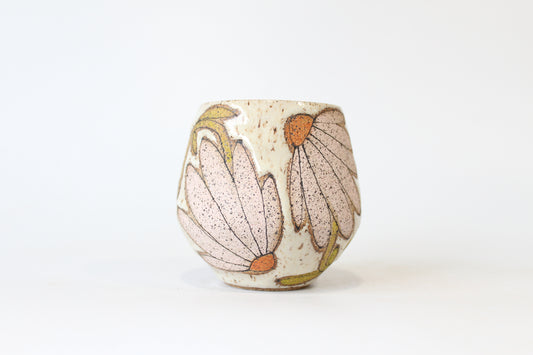 009. Pink Coneflower Mug - 16oz.