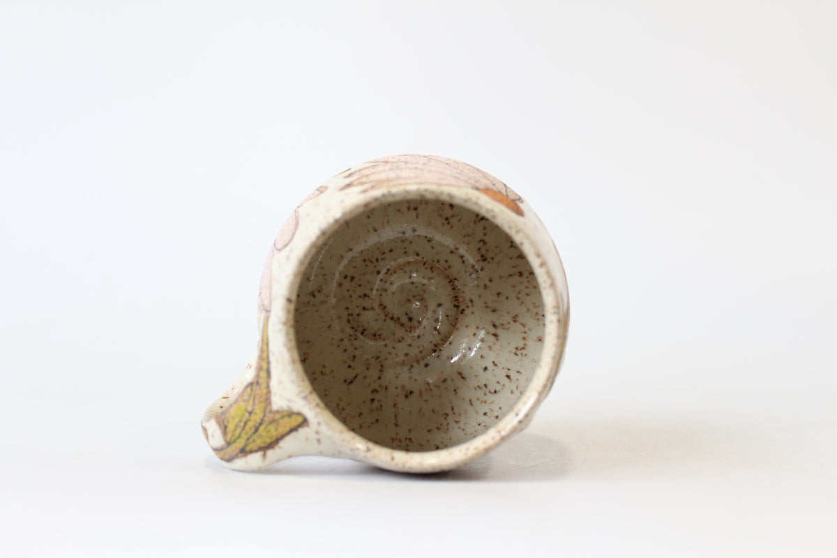 009. Pink Coneflower Mug - 16oz.