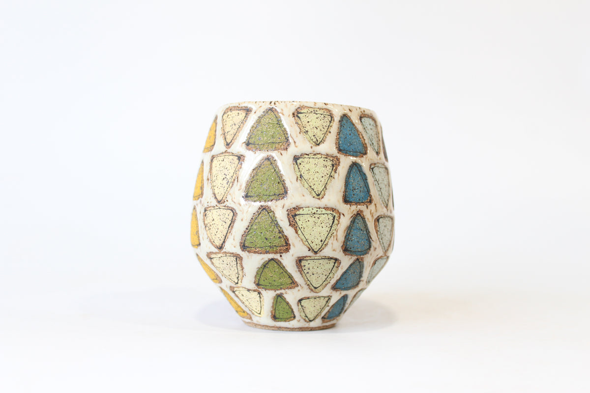 022. Rainbow Triangles Mug - 19oz.
