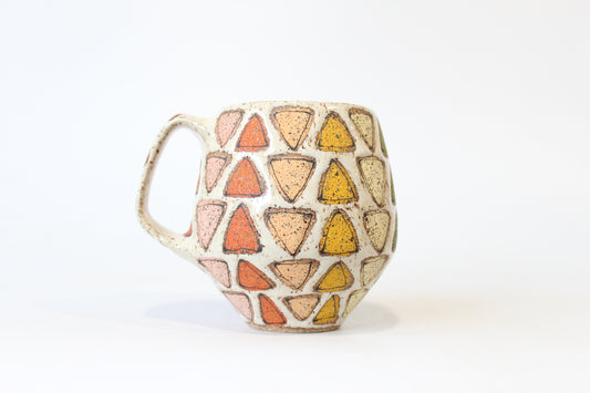 022. Rainbow Triangles Mug - 19oz.
